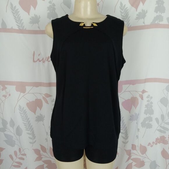 Liz Claiborne Tops - Liz Claiborne Career black top Size Large
